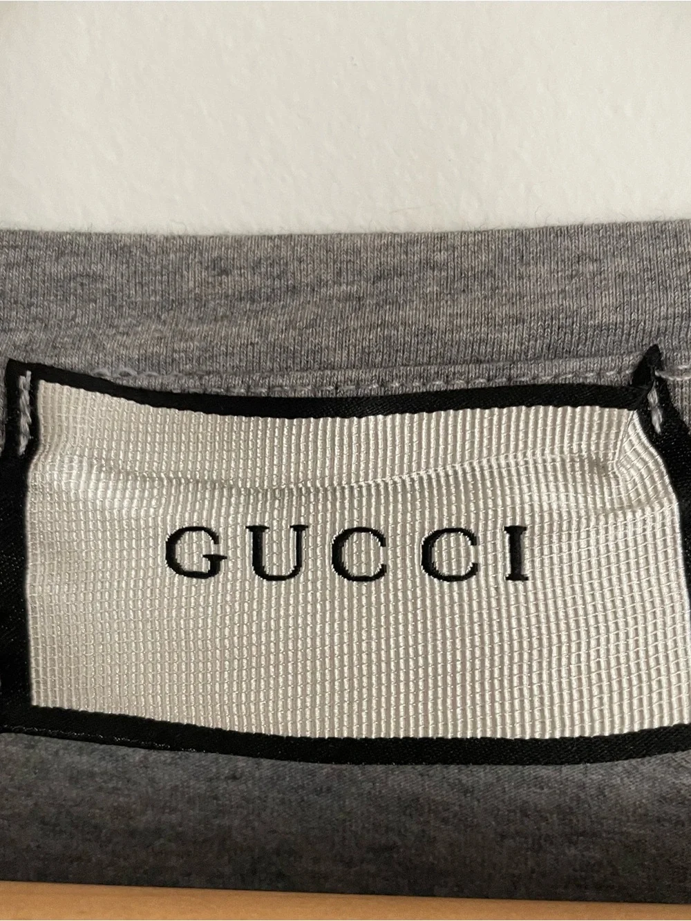 Gucci Sequin Leaping Tiger Logo Tee Shirt